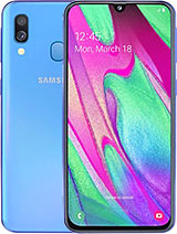 Best available price of Samsung Galaxy A40 in Canada